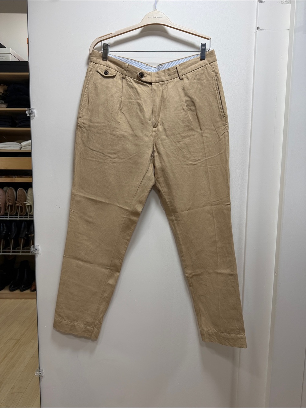 Brooks Brothers Khaki/Tan Chino Trousers like new!